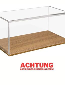 HMF Acryl Vitrine Schaukasten f. Modellautos o. Figuren 30cm Holz #1743 - Birkenfeld (Baden-Württemberg)