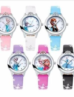 Armbanduhr Mädchen Prinzessin Elsa Anna Kinderuhr ELSA-BLAU - Lübeck
