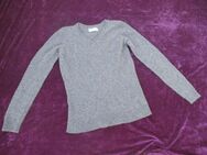 NEUw * Klassisch * 100% Kaschmir * Cashmerè * V- Ausschnitt * Feinstrick * Pullover "zalando" Original * Gr. 34- 36/ XS- S * grau * anthrazit * - Riedlingen