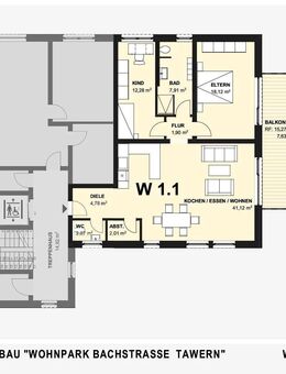 Moderne 3-Zimmer-Wohnung in Tawern - Erstbezug ab 01.05.2025 - Tawern