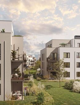 Barrierefreie 3-Zimmer-Wohnung mit ca. 80 m² samt Badewanne, Dusche , Gäste-WC und Balkon - Naunhof