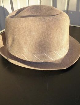 Fiebig Hut Gr. 59 Sommerhut beige 55% Leinen 45 % Baumwolle 9,- - Flensburg