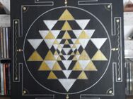 Leinwandbild 5/  Sri Yantra . Acrylbild. - Unna