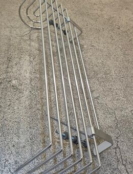 Kleinkinder Baby Herdschutzgitter Edelstahl verstellbar - Putzbrunn