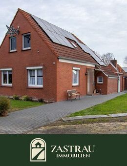 Modernisiertes 60er-Jahre-EFH mit großer Auffahrt, Halle und PV-Anlage - Hagermarsch