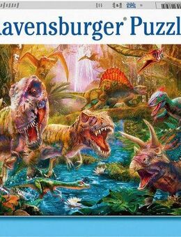 Ravensburger Puzzle Versammlung der Dinosaurier, 150 Puzzleteile, Made in Germany