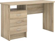 INOSIGN Schreibtisch Function Plus, Arbeitstisch, Bürotisch, Computertisch mit 3 Schubladen, Breite 120 cm, Tiefe 48 cm