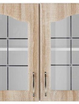 wiho Küchen Glashängeschrank Linz 100 cm breit, mit 2 Glastüren