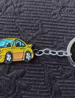 PORSCHE 911 964 Schlüsselanhänger Metall Chrome ungetragen - Zwickau