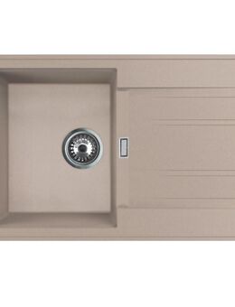 Miló Einbauspüle Granitverbundstoff Piatto 78 Sandbeige #E72 - Birkenfeld (Baden-Württemberg)