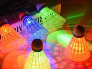4er Pack - Leuchtendes Badminton Set - Für Indoor- und Outdoor - Mehrfarbig - Kettig