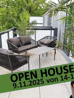 OpenHouse Sonntag 9.11.2025 von 14-16 Uhr | Nur der Himmel! Neubau-Dachgeschosswohnung - Kisdorf