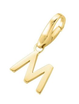 GIORGIO MARTELLO MILANO Charm Buchstabe Buchstabe M, Silber 925