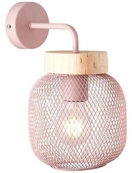 Brilliant Wandleuchte Giada, ohne Leuchtmittel, Wandlampe, Höhe 26,5 cm, 1x E27, Metall/Holz