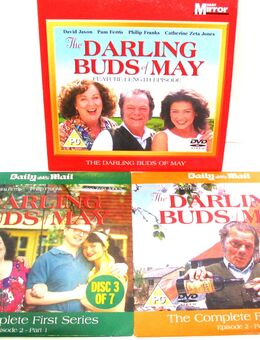 3 DVDs - The Darling Buds of May - Catherine Zeta Jones - nur Englisch - Biebesheim (Rhein)