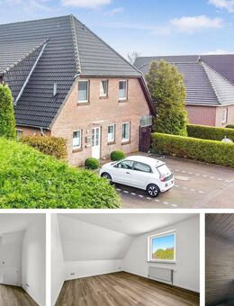 SCHMUCKSTÜCK! Charmante moderne 3-Zi.-Wohnung in ruhiger Lage in Weddingstedt. - Weddingstedt