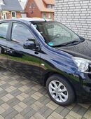 Zu verkaufen Nissan Micra, schwarz, 80 PS, Benziner, Schaltgetriebe, 5 Türig in 49610