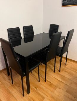 Esstisch Glastisch schwarz - Rudolstadt