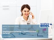 Empfangsmitarbeiter / Teamassistent (m/w/d) - Reutlingen