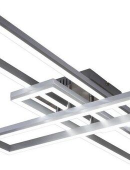 näve LED Deckenleuchte BANTRY, Farbwechsel, Memoryfunktion, Nachtlichtfunktion, LED fest integriert, Farbwechsler, CCT, RGB-Backlight, dimmbar, Memory, Zeitschaltuhr, Nachtlicht