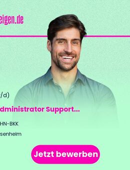 IT-Administrator Support (m/w/d) - Rosenheim