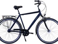 HAWK Bikes Cityrad Gent Deluxe, 7 Gang Shimano, Nabenschaltung, für Herren, Nabenschaltung