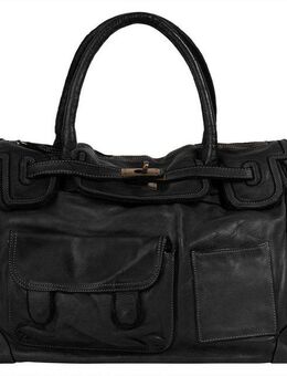 Samantha Look Shopper, echt Leder, Made in Italy