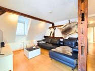 NEUES FLAIR DER ALTEN ZEIT: Moderne Maisonette-Fachwerkwohnung mit großem Balkon v - Weinstadt