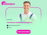 Technischer Gebäudemanager / Property Manager (m/w/d) - Erfurt