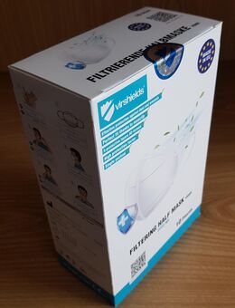 f20) 8 Packungen mit je 10 Stück FFP Masken Gesichtmasken von Virshields VS005 Mundschutz - Garbsen