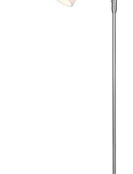 Reality Leuchten Stehlampe TOMMY, Bogenleuchte 1-flammig, exkl 1x E14 max 40W, mit Kippschalter, Ein-/Ausschalter, Lesearm, Leuchtmittel wechselbar, warmweiß - kaltweiß, Leseleuchte Stehleuchte Wohnzimmer Höhe 130cm, Arm verstellbar