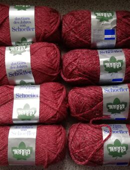 900 Gramm Schöller Wolle Terra weinrot - Hagen (Stadt der FernUniversität) Boele
