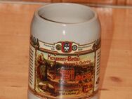 Kauzen Bräu Bierkrug 0,5 l Ochsenfurt a/M Steinzeug Steingut Keramik neuwertig - Borken