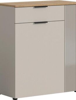 INOSIGN Garderobenschrank EDIL, Höhe 88cm, 2 Türen, 1 Schubkasten, 3 Fächer (moderne Farbkombination, Platz für ca. 6 Paar Schuhe) Kommode, Schuhschrank, Schuhkommode, Sideboard, Anrichte