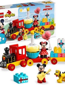LEGO® Mickys und Minnies Geburtstagszug (10941), LEGO® DUPLO® Disney™ Konstruktionsspielsteine, (22 St), Made in Europe