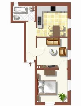 Schnuckelige 2-Raum-Wohnung für Individualisten! - Essen
