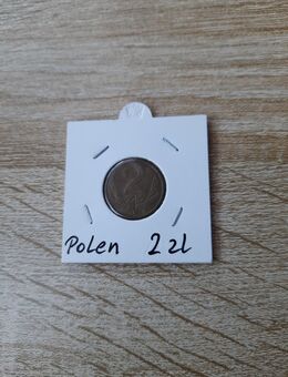 Polen 2 Zloty Messing Münzen. - Unna