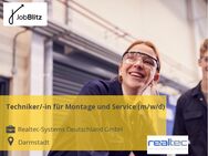 Techniker/-in für Montage und Service (m/w/d) - Darmstadt
