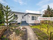 IMMOBERLIN.DE - Angenehmer Bungalow mit Südwestgarten in naturschöner Lage - Blankenfelde-Mahlow