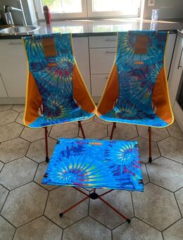 Helinox Sunset Chair Table One Tie Dye Batik Set - Oldenburg