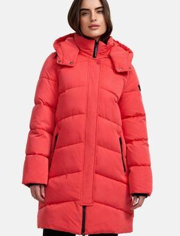 Manisa Steppmantel mit Kapuze