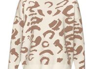 LASCANA Jacquardpullover mit Leomuster, Strickpullover, Animalprint, modisch