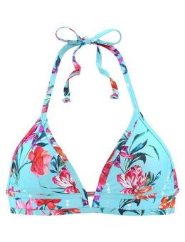 Sunseeker Triangel-Bikini-Top Modern, mit floralem Design