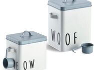 Zeller Present Vorratsdose Woof, Metall, (2-tlg), für Hundefutter