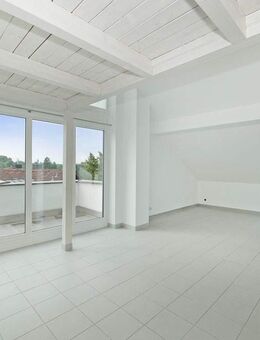 Dachgeschoss-Feeling mit Stil: 2-Zimmer-Wohnung mit Galerie & 2 Terrassen - Taufkirchen (Landkreis München)