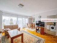 IMMOBERLIN.DE - Charmante Wohnung mit ruhigem Balkon & überdachtem Pkw-Stellplatz - Berlin