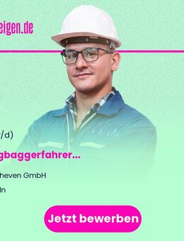 Saugbaggerfahrer (m/w/d) - Köln