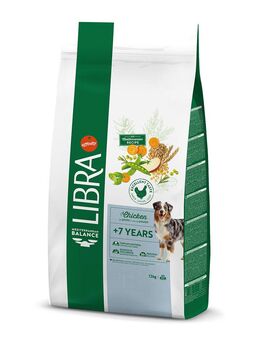 2 x 12 kg / 14 kg Libra Trockenfutter zum Sonderpreis! - Senior 7+ Huhn 2 x 12 kg