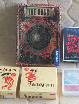 Kartenspiele Spiele - Haba Tangram * Quartett * Kosmos The Gang - Weinheim Zentrum