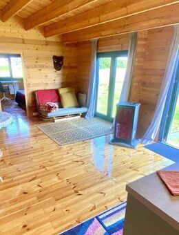 Nähe Usedom: Kuscheliges Holzhaus mit Weitblick und zusätzlichem Baupotential - Krusenfelde